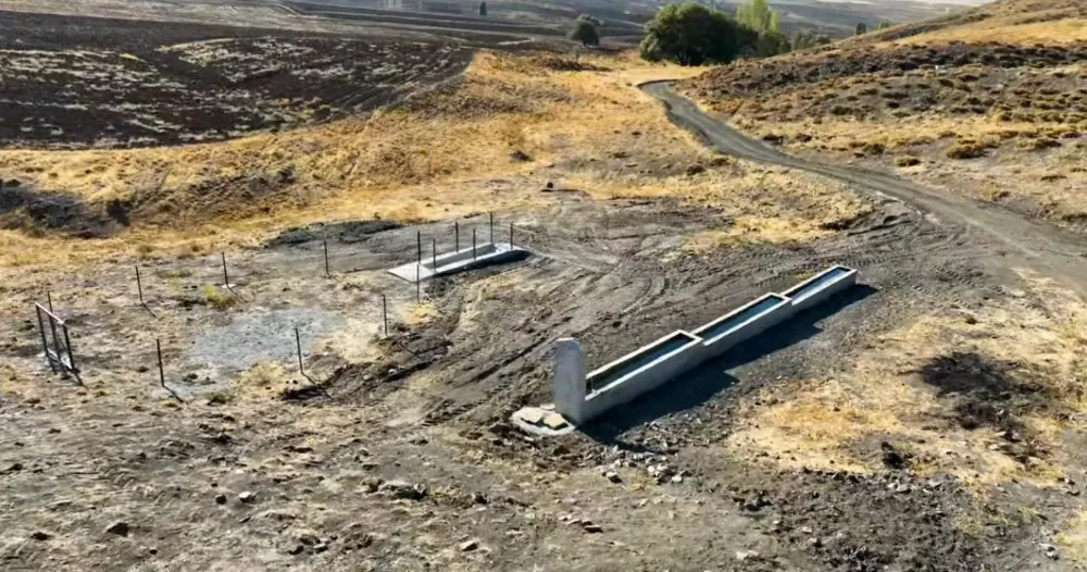 BEYAĞIL KÖYÜ’NE YENİ HAYVAN İÇME SUYU ALANI KAZANDIRILDI