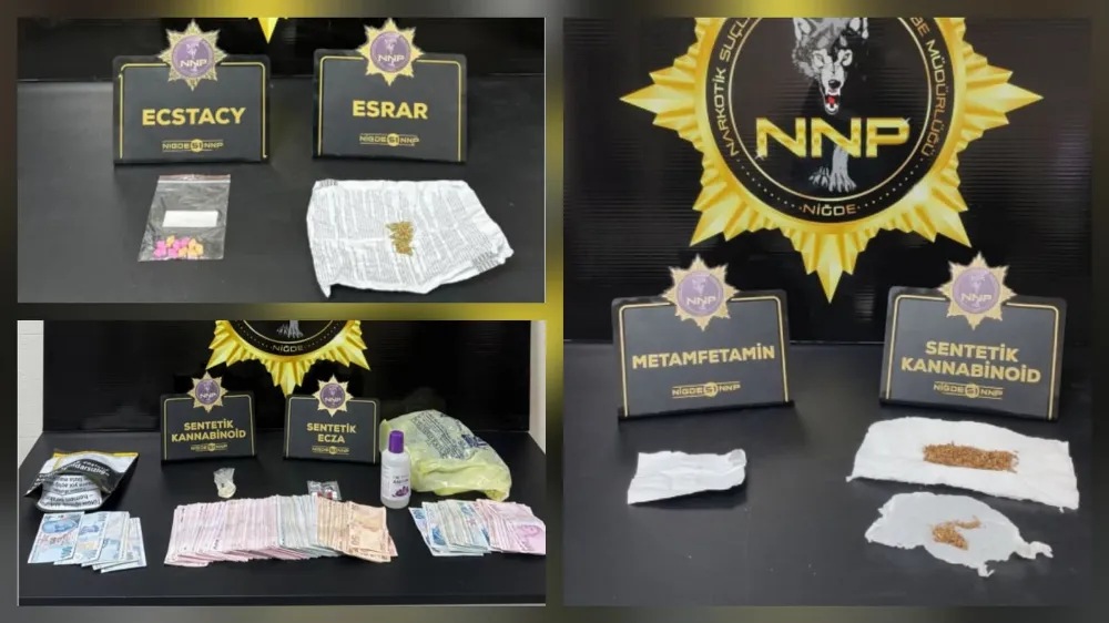 NİĞDE’DE NARKOTİK OPERASYONU