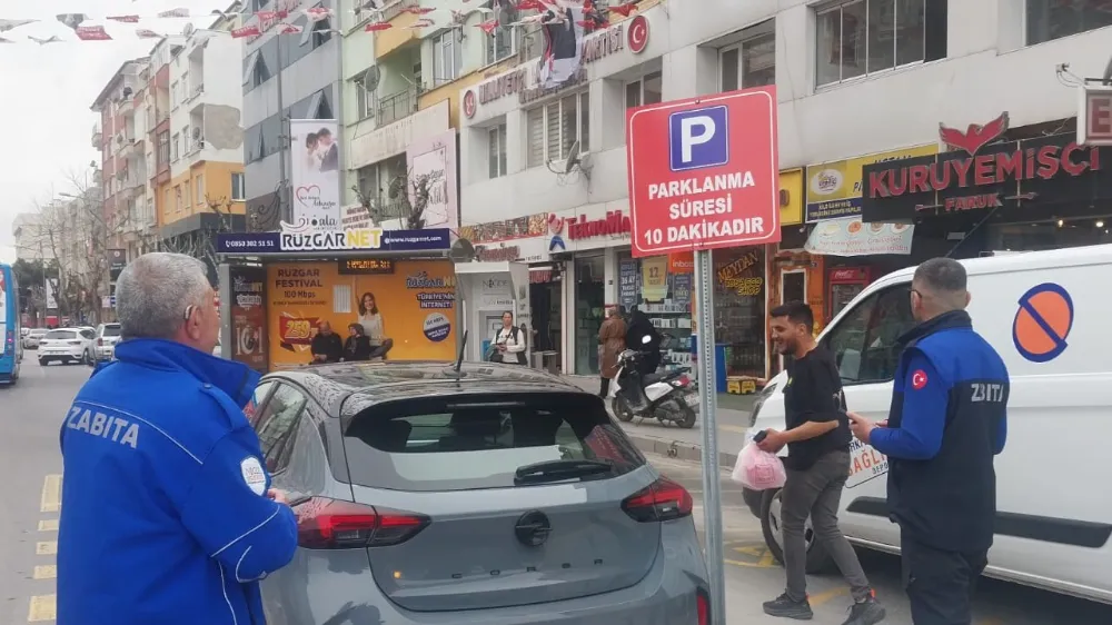 Niğde’de Zabıta Ekiplerinden 10 Dakika Park Denetimi