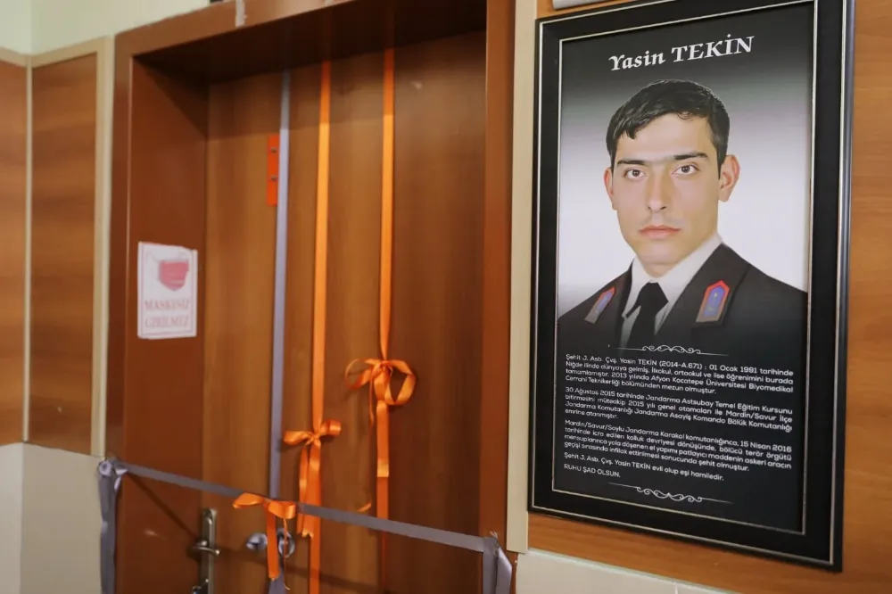 ASIM VE ZEYNEP ECEMİŞ İLKOKULU’NDA ŞEHİT YASİN TEKİN KÜTÜPHANESİ AÇILDI