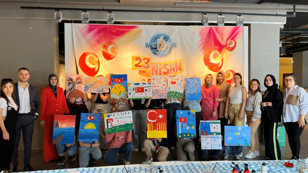 MEDAŞ’TAN 23 NİSAN’A SANATLA RENK KATAN ETKİNLİK