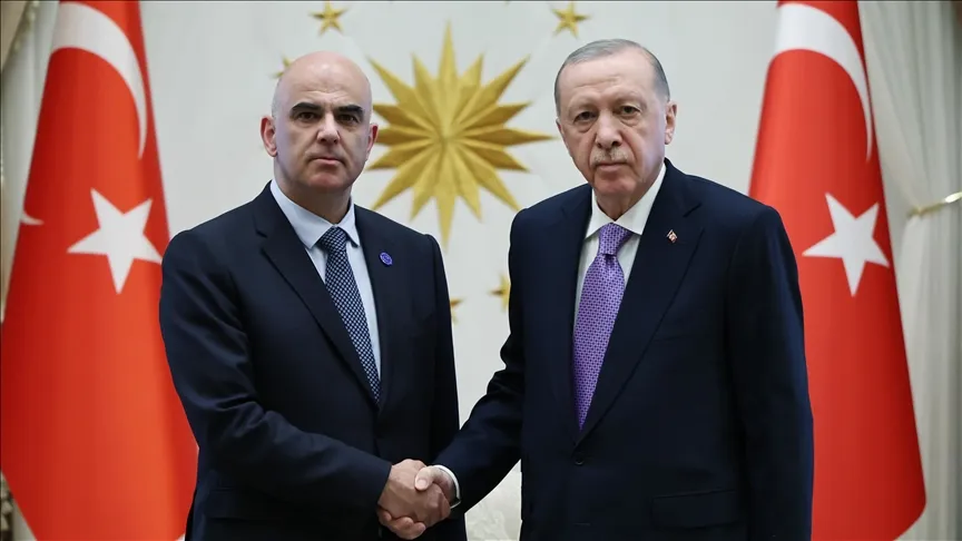 Cumhurbaşkanı Erdoğan, Avrupa Konseyi Genel Sekreteri Berset