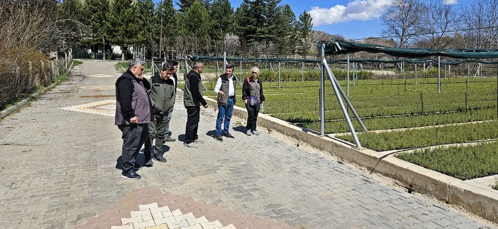 DAİRE BAŞKANI ALPASLAN ALTINDAŞ’TAN NİĞDE FİDANLIĞINA ZİYARET