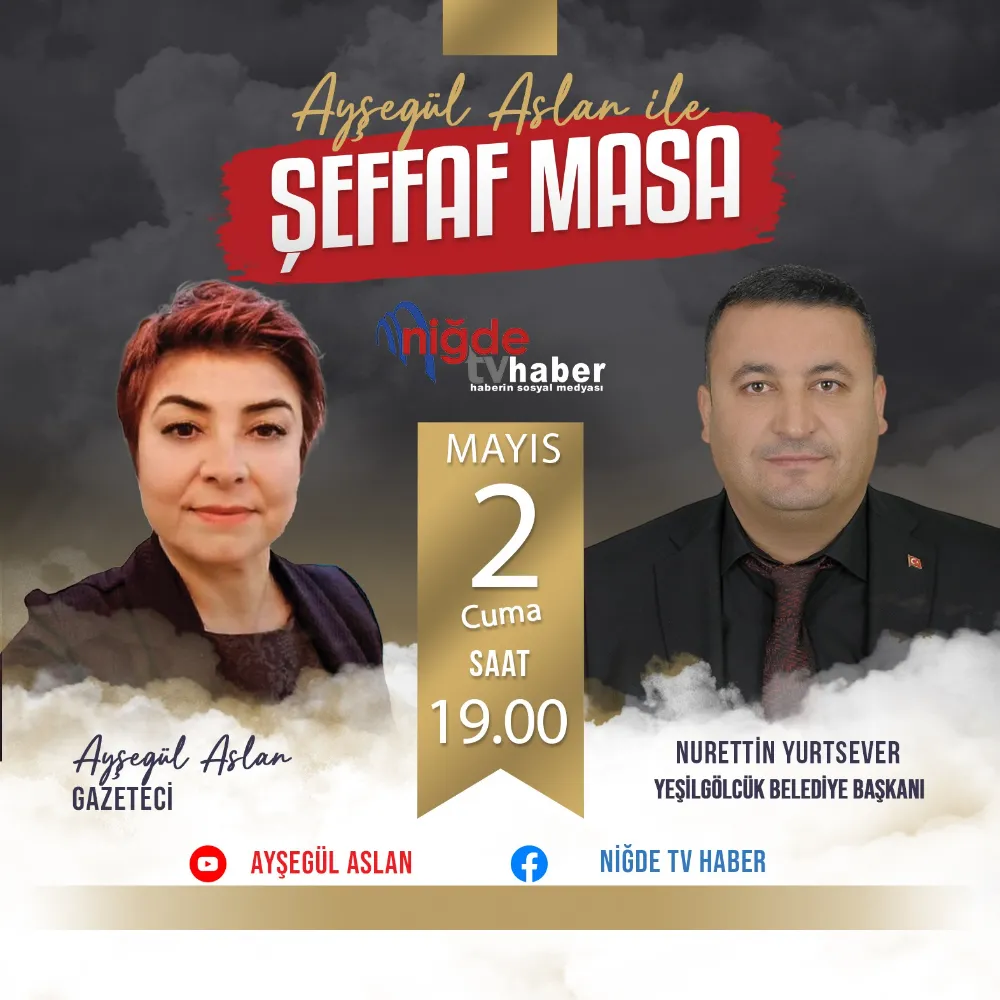 YEŞİLGÖLCÜK’E YAPILAN HİZMETLER “ŞEFFAF MASA” PROGRAMINDA  KONUŞULACAK