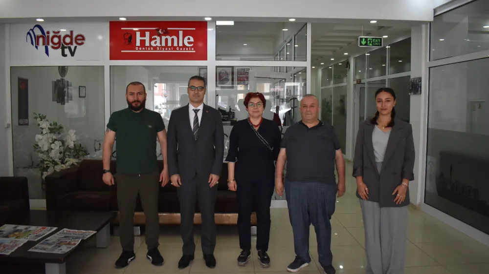 SGK İL MÜDÜRÜ ERAY BUZ’DAN HAMLE GAZETESİ’NE ZİYARET