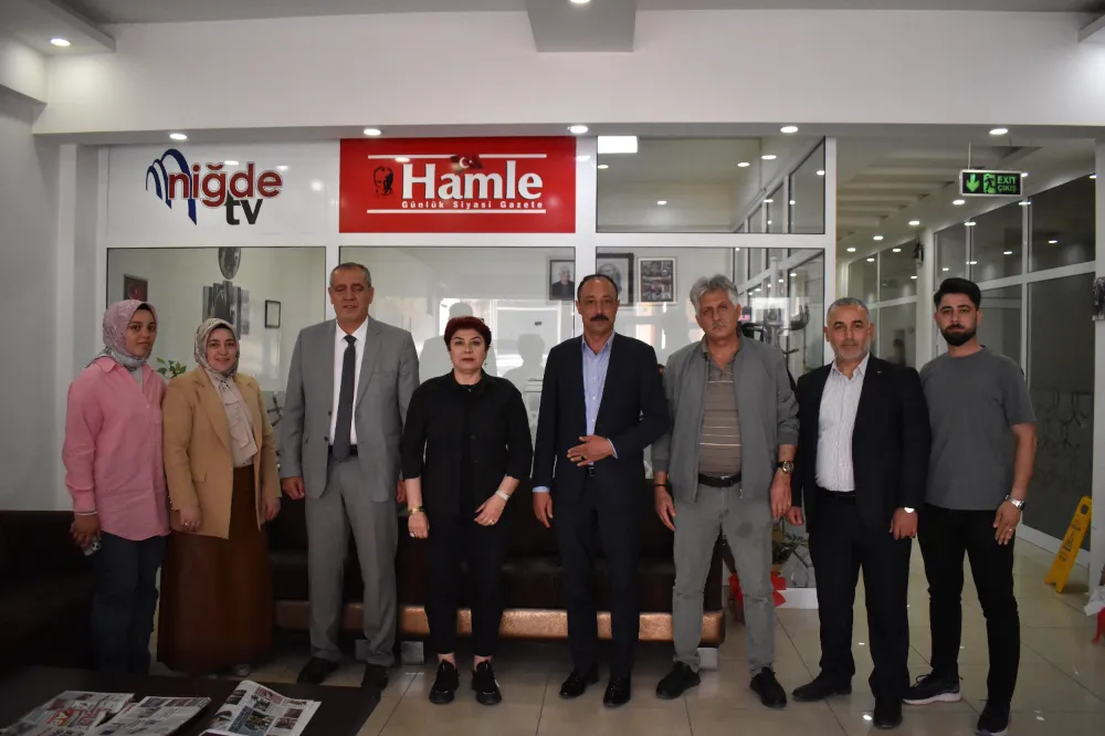 ÇAMARDI BİRLİK, DAYANIŞMA VE KALKINMA DERNEĞİ’NDEN HAMLE GAZETESİ’NE ZİYARET