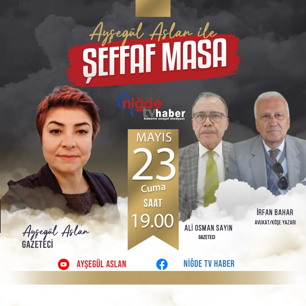 “ŞEFFAF MASA” PROGRAMINDA BU HAFTA YEREL BASIN MASAYA YATIRILIYOR