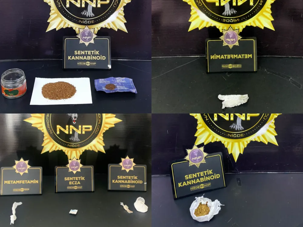 NİĞDE’DE UYUŞTURUCU OPERASYONU