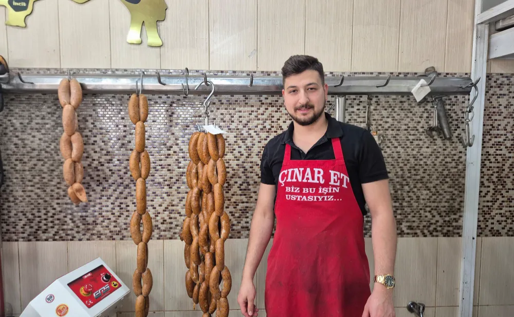 KURBAN BAYRAMI SONRASI KASAPLARDA SUCUK YOĞUNLUĞU