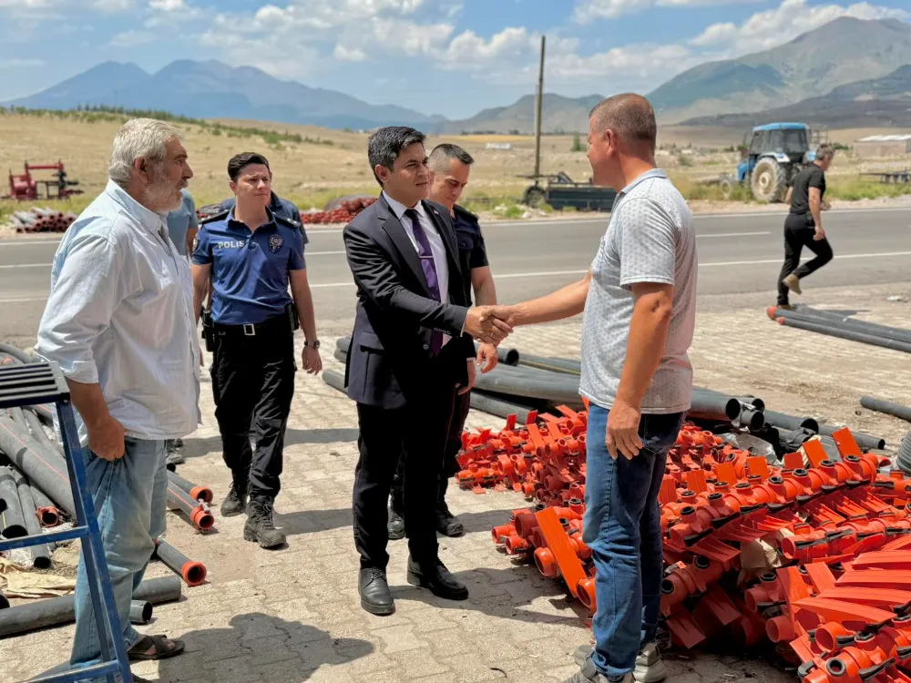 KAYMAKAM BAĞIŞ’TAN SANAYİ ESNAFINA ZİYARET