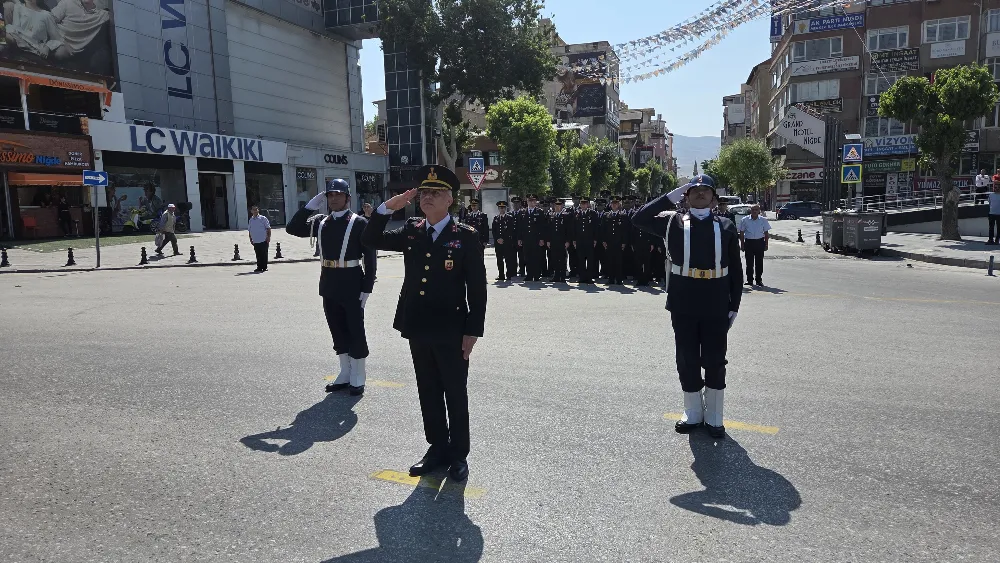 NİĞDE’DE JANDARMA TEŞKİLATININ 186. YILI TÖRENLE KUTLANDI