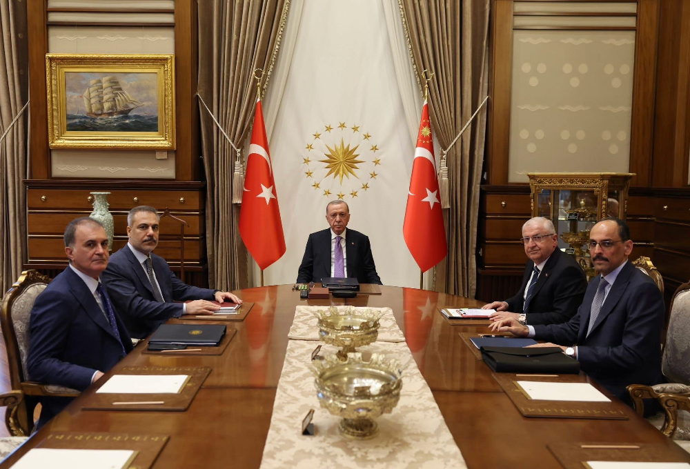 Cumhurbaşkanı Erdoğan Başkanlığında Güvenlik Zirvesi