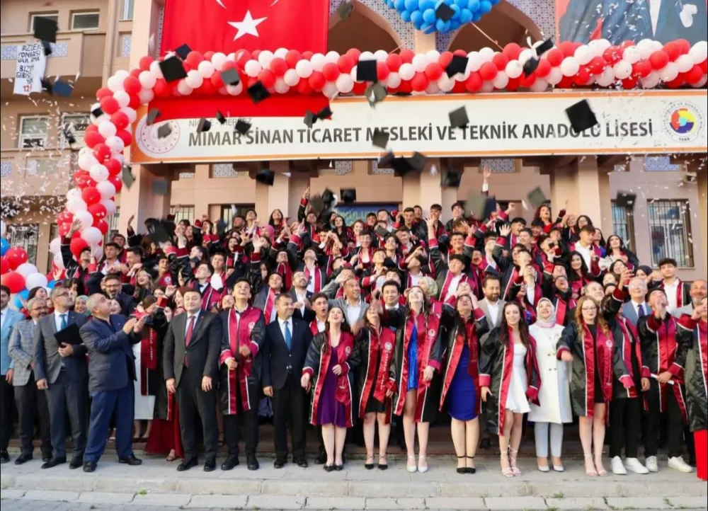MİMAR SİNAN MTAL’DE MEZUNİYET COŞKUSU