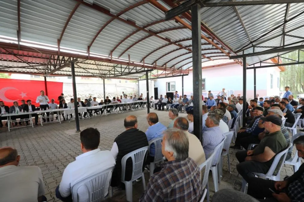 MURTAZA KÖYÜ’NDE BİRLİK VE BERABERLİK MESAJI PROTOKOL HALKLA BULUŞTU                      