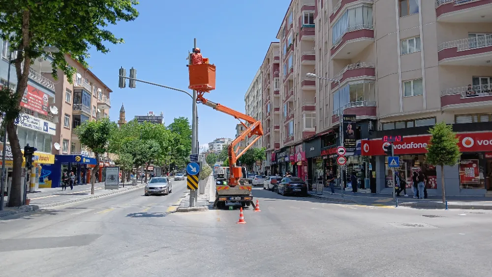NİĞDE’DE MOBESE KAMERALARININ BAKIMI YAPILIYOR