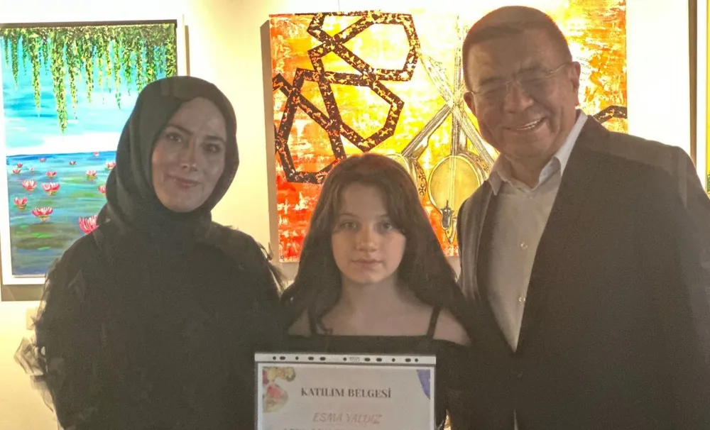 LAVİ SANAT ATÖLYESİ ÖĞRENCİLERİ MEDAŞ SANAT GALERİSİ’NDE SERGİ AÇTI