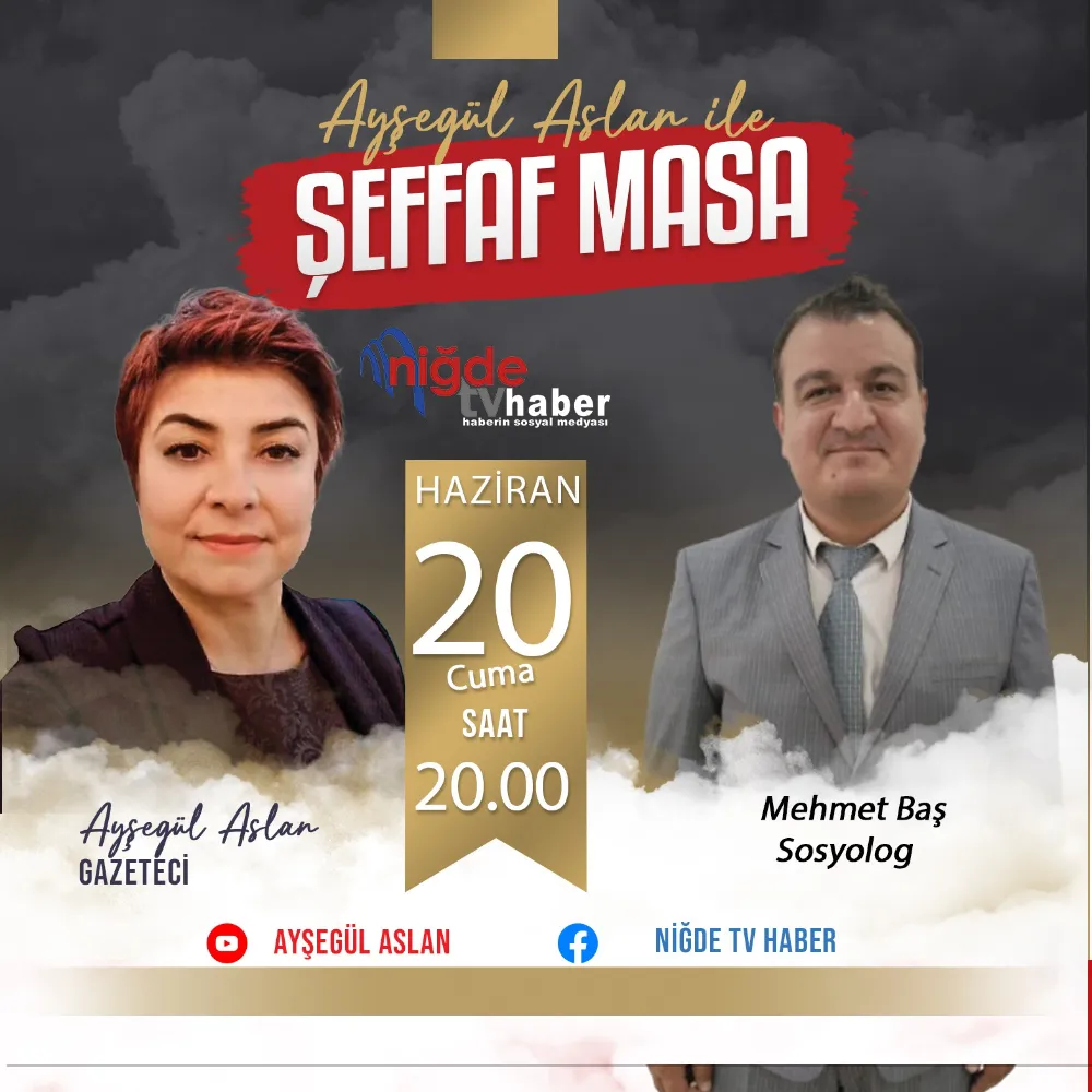 “ŞEFFAF MASA”DA BU HAFTA NİĞDE BEDESTEN KENT MÜZESİ KONUŞULACAK