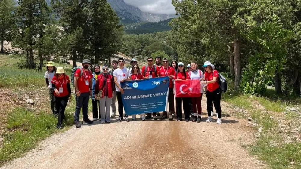 NİĞDE’DE ŞEHİT VE GAZİ YAKINLARI DOĞADA BULUŞTU