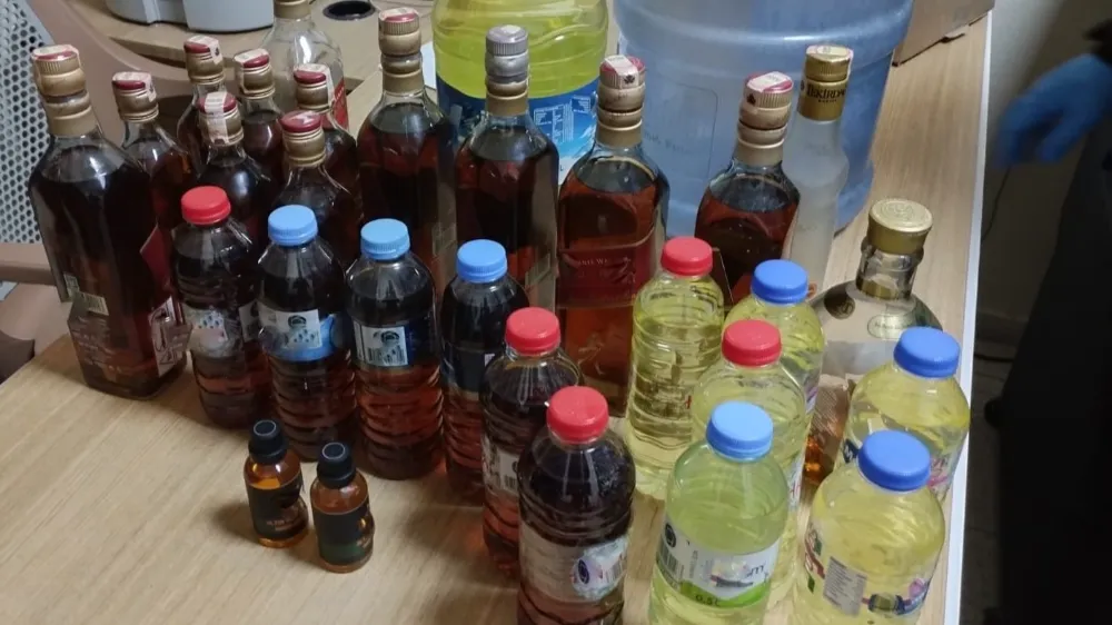 ÇİFTLİK’TE SAHTE ALKOL OPERASYONU