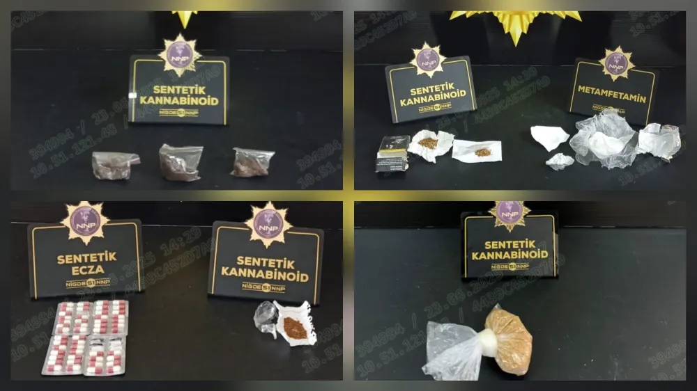 NİĞDE’DE UYUŞTURUCU OPERASYONU 4 KİŞİ TUTUKLANDI