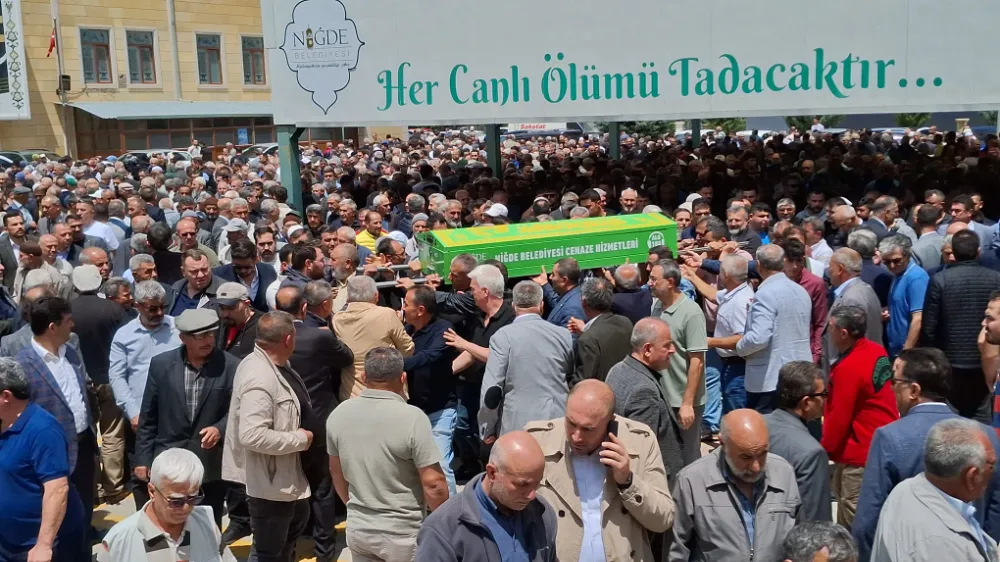 NİĞDELİ İŞ İNSANI SON YOLCULUĞUNA UĞURLANDI