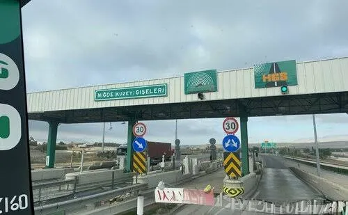 Ankara-Niğde Otoyolu’nda Tır Yangını
