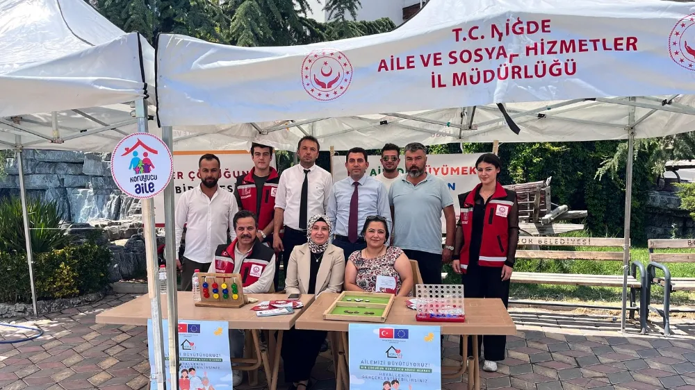 BOR’DA KORUYUCU AİLELİK ANLATILDI