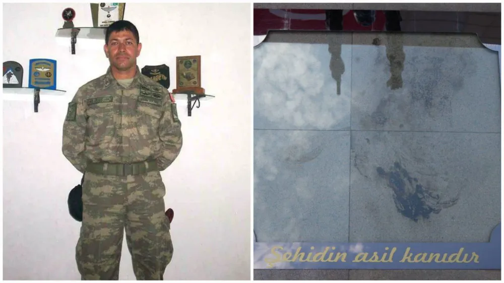 ŞEHİT ÖMER HALİSDEMİR’İN KANI ÖZEL ZEMİNLE MUHAFAZA EDİLİYOR