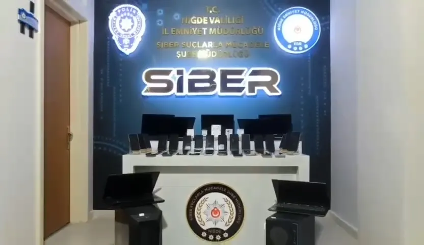 NİĞDE MERKEZLİ YASA DIŞI BAHİS OPERASYONU 12 İLDE 31 TUTUKLAMA (VİDEO HABER)