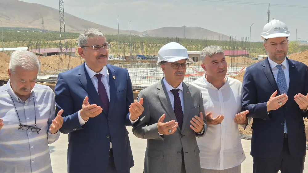 HIDIRLIK KÜLLİYESİ’NİN TEMELİ DUALARLA ATILDI
