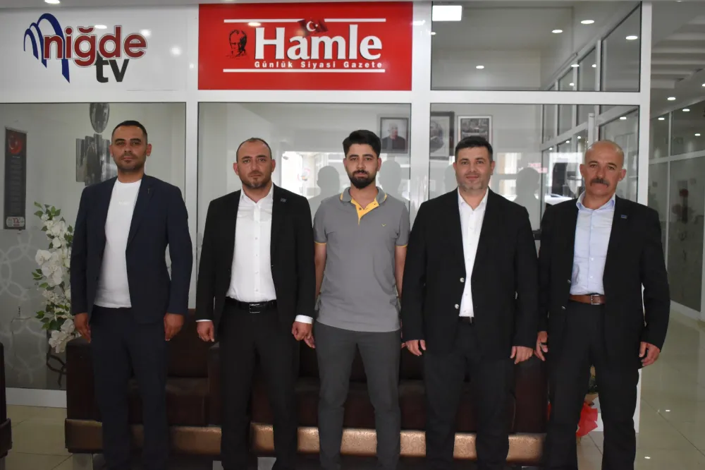 ANAHTAR PARTİ NİĞDE İL BAŞKANLIĞINDAN HAMLE GAZETESİNE ZİYARET
