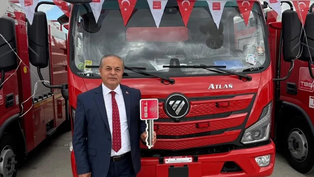 KEMERHİSAR BELEDİYESİ’NE YENİ İTFAİYE ARACI KAZANDIRILDI