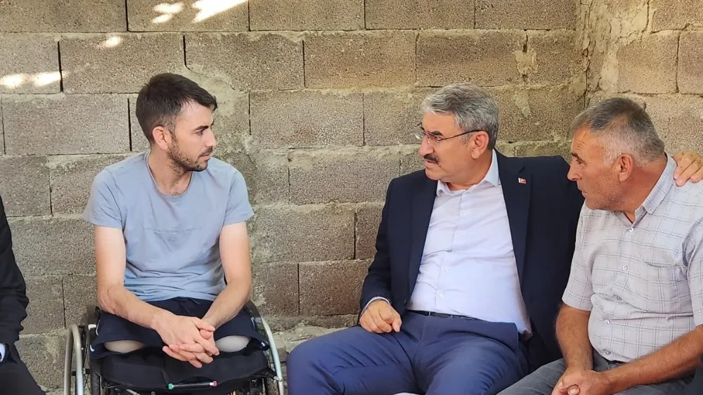 MİLLETVEKİLİ CEVAHİR UZKURT’TAN ŞEHİT AİLESİ VE GAZİYE ZİYARET