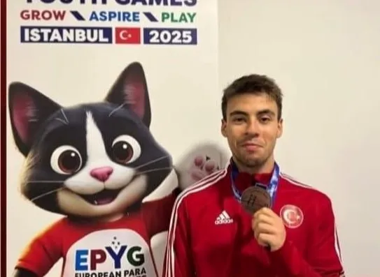 NİĞDELİ SPORCU ADEM ARDA ÖZKUL AVRUPA ÜÇÜNCÜSÜ OLDU