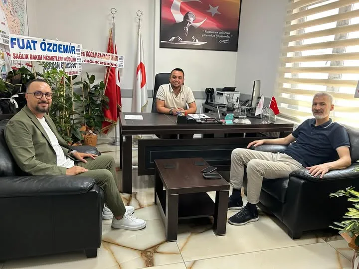 SAĞLIK MÜDÜRÜ DR. İNAN’DAN 112 BAŞHEKİMLİĞİNE ZİYARET