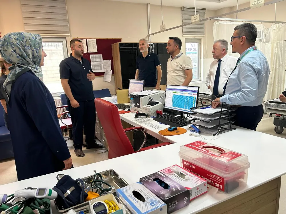 SAĞLIK MÜDÜRÜ DR. İNAN’DAN ULUKIŞLA DEVLET HASTANESİ’NE ZİYARET