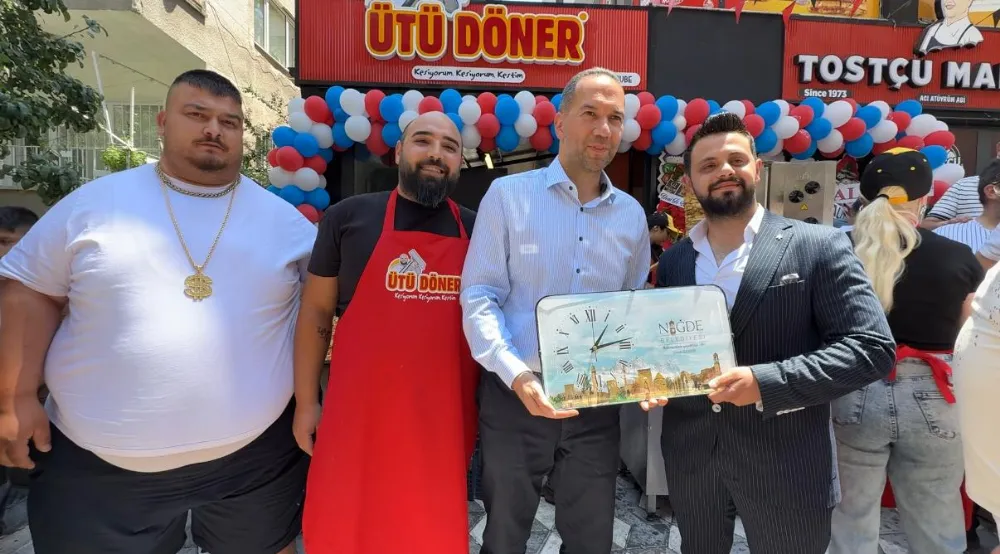 NİĞDE’YE YENİ LEZZET DURAĞI: ÜTÜ DÖNER AÇILDI! 