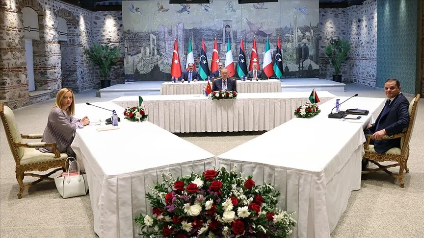 Türkiye, İtalya ve Libya İşbirliği Zirvesi İstanbul