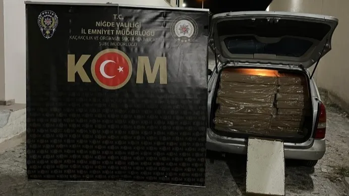 NİĞDE’DE KAÇAKÇILIK VE ORGANİZE SUÇ OPERASYONLARINDA 21 ŞÜPHELİ YAKALANDI
