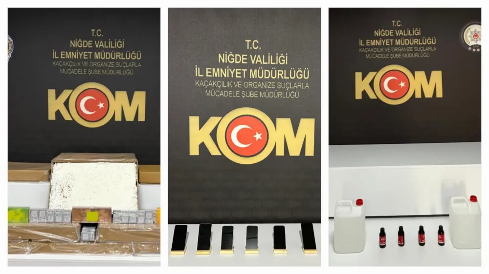 NİĞDE’DE KAÇAKÇILIK OPERASYONU: 8 ŞÜPHELİ YAKALANDI