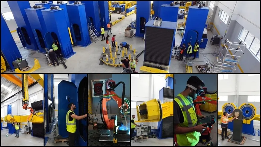 ROBOTLAR SAVUNMA SANAYİSİ İÇİN ÇALIŞIYOR
