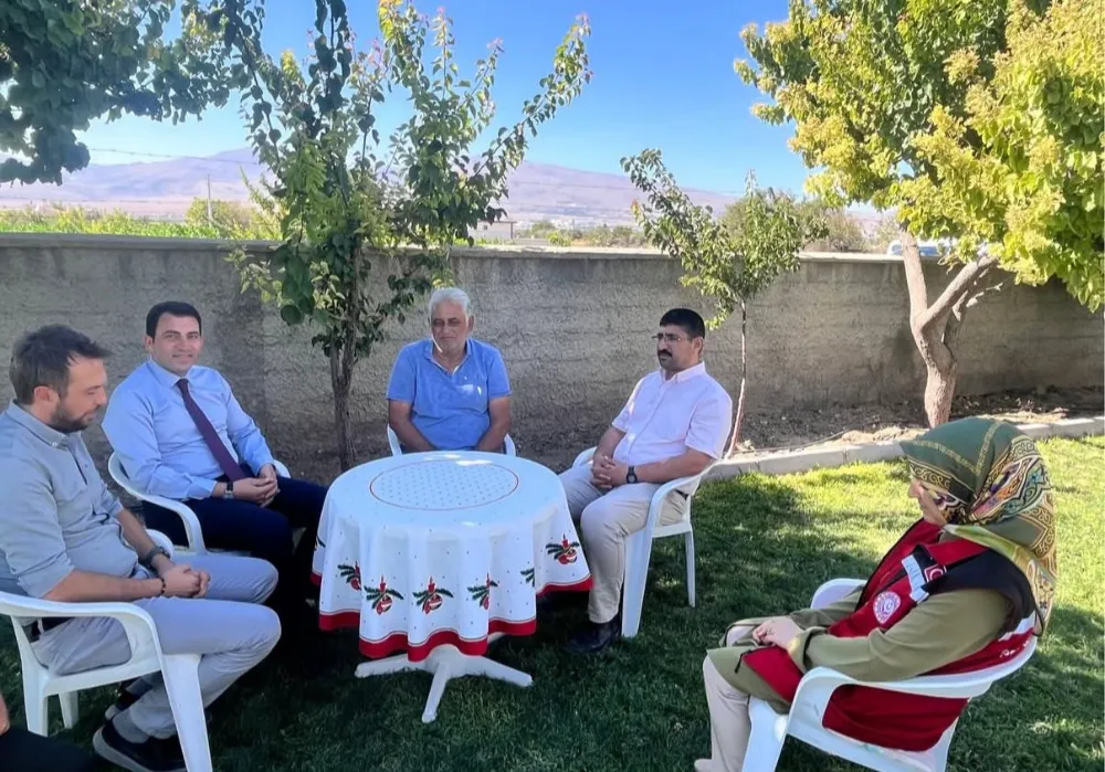 NİĞDE’DE GAZİ ALİ DURUKAN’A VE AİLESİNE ZİYARET