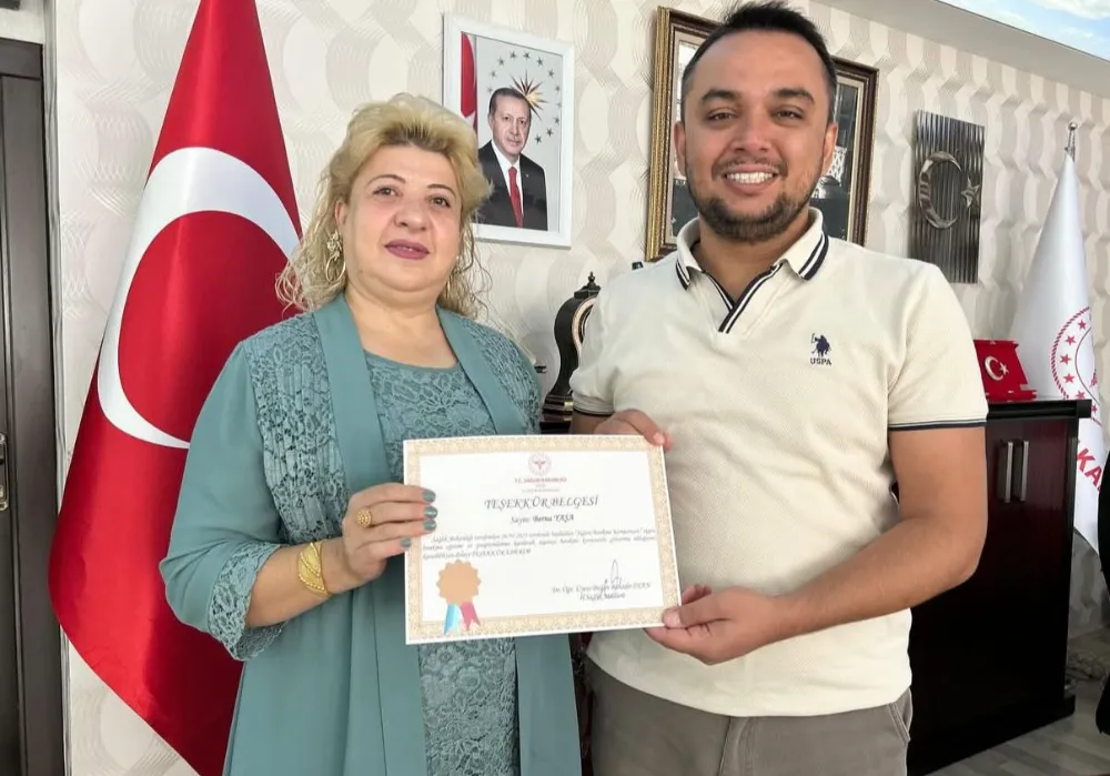 NİĞDE’DE SİGARAYI BIRAKAN PERSONELLERE TEŞEKKÜR BELGESİ