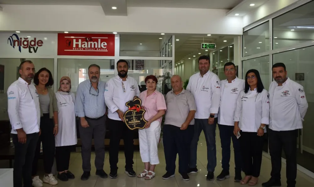 GASTRO NİĞDE DERNEĞİNDEN HAMLE GAZETESİNE ZİYARET