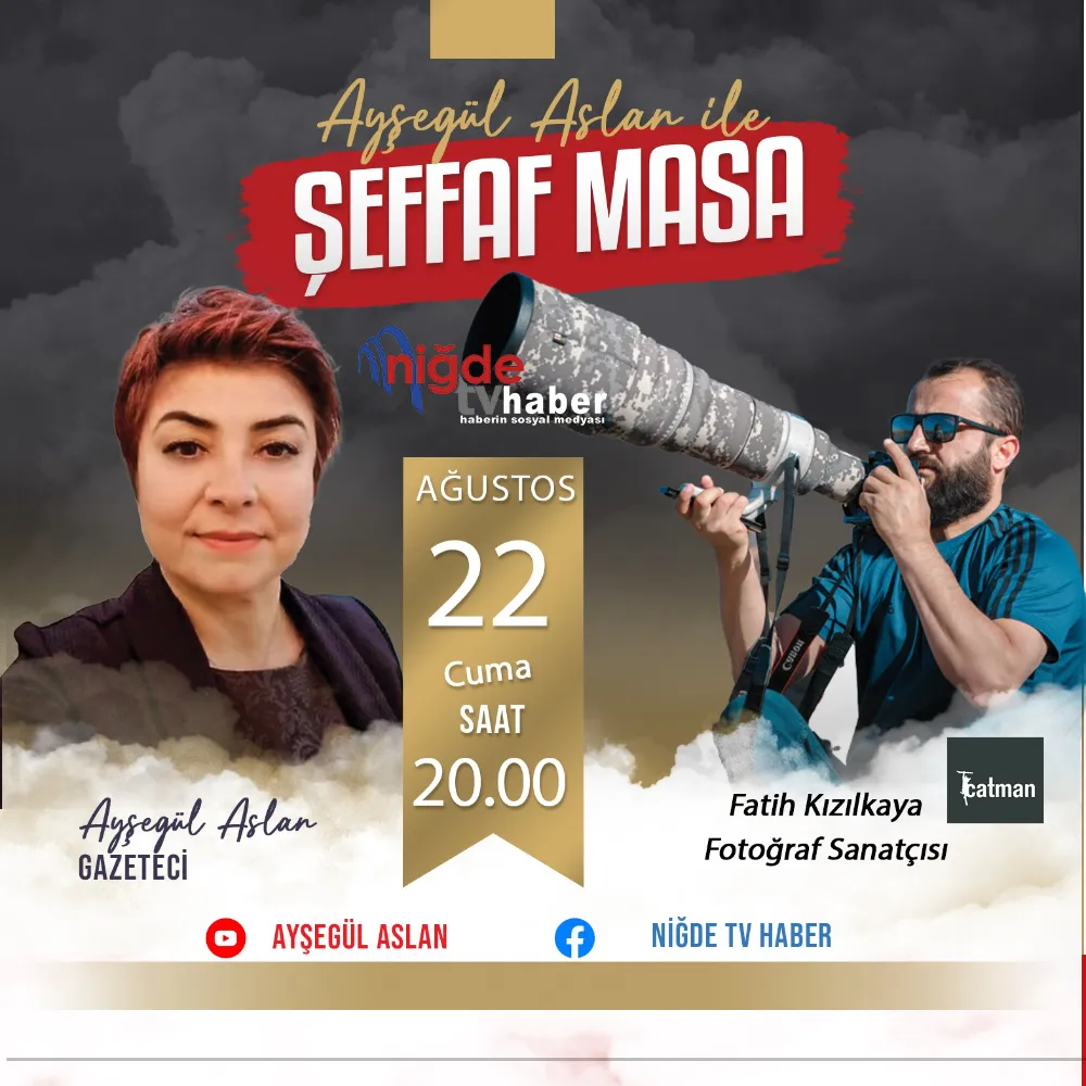 “ŞEFFAF MASA”DA BU HAFTA: SURİYE’DEN KAPADOKYA’YA FOTOĞRAFIN TANIKLIĞI