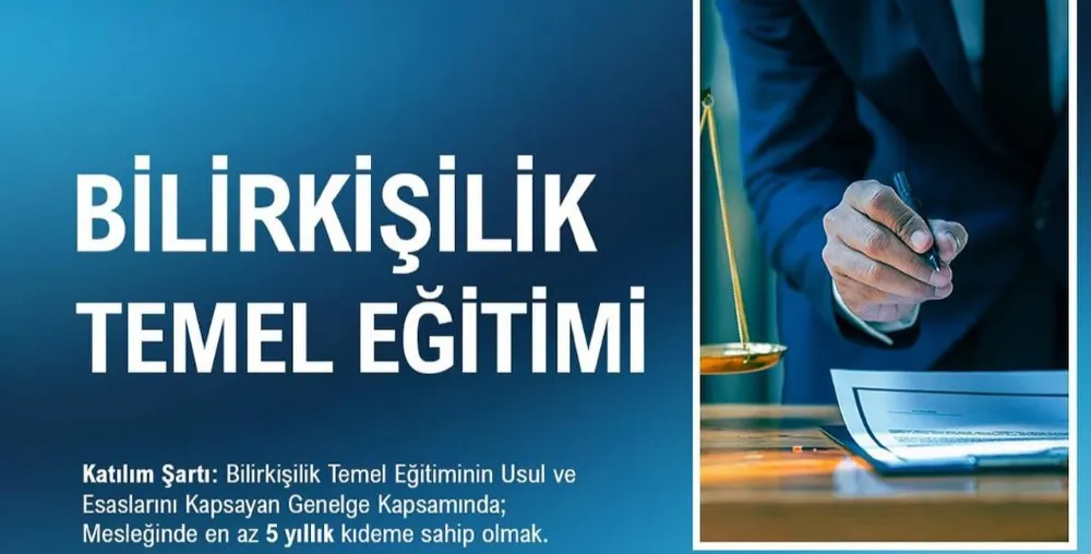 NİĞDE ÖMER HALİSDEMİR ÜNİVERSİTESİ’NDE BİLİRKİŞİLİK TEMEL EĞİTİMİ BAŞLIYOR