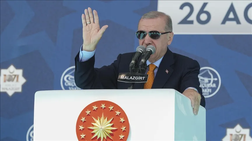 CUMHURBAŞKANI ERDOĞAN: GAZZE