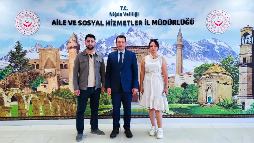 HAMLE GAZETESİ’NDEN AİLE SOSYAL HİZMETLER MÜDÜRÜ KESLER’E ZİYARET