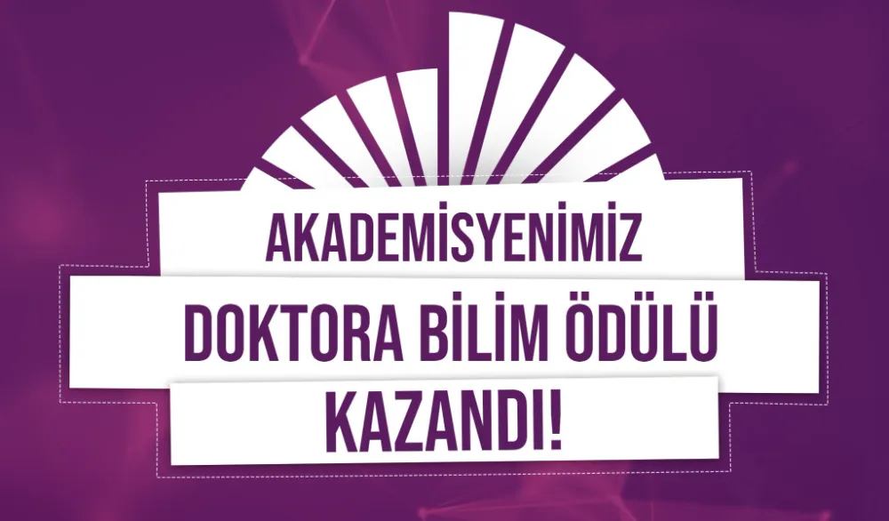 NÖHÜ’LÜ AKADEMİSYEN TÜBA-TEKNOFEST BİLİM ÖDÜLÜ KAZANDI