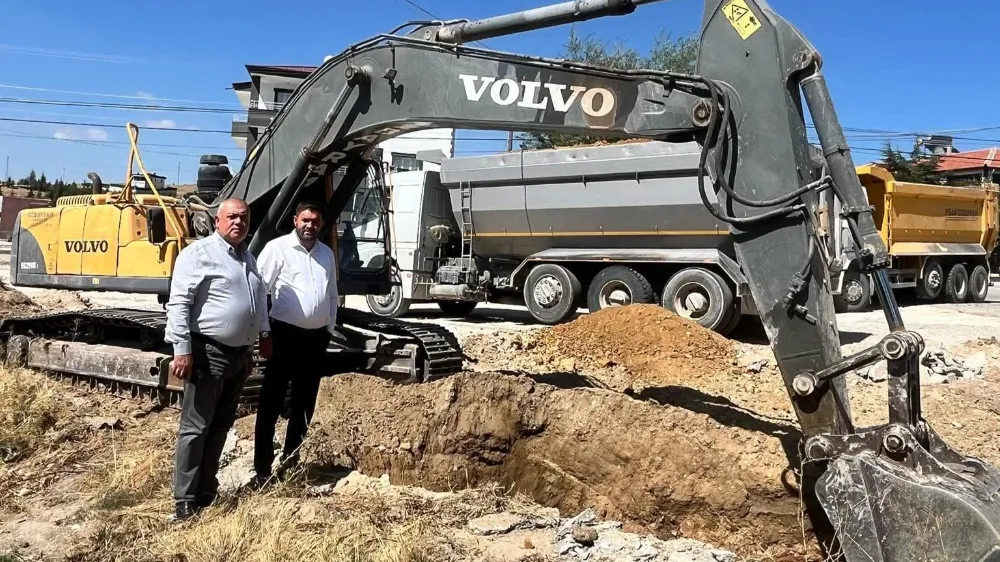GÜMÜŞLER’DE MARKET VE KONUK EVİ İNŞAATI BAŞLADI